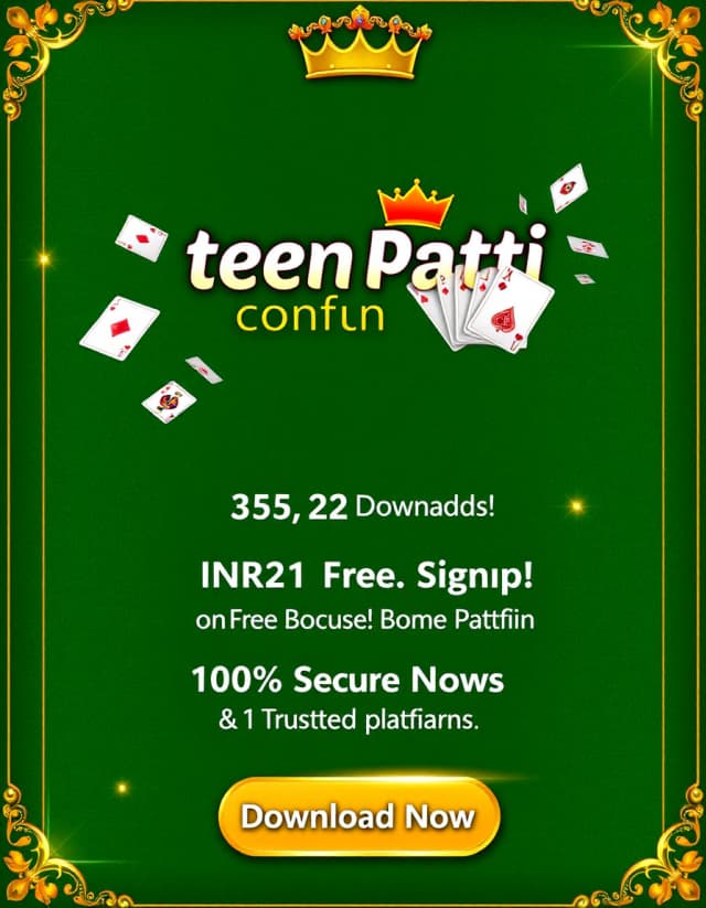 Teen Patti Comfun Card Online Banner